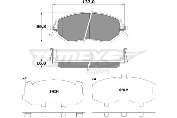 TOMEX BRAKES Jarrupala, levyjarru TX 17-65